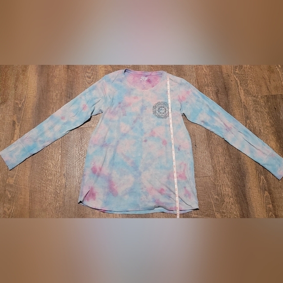 Blue 84 Other - Vibrant Tie-Dye Long Sleeve Kids Tee